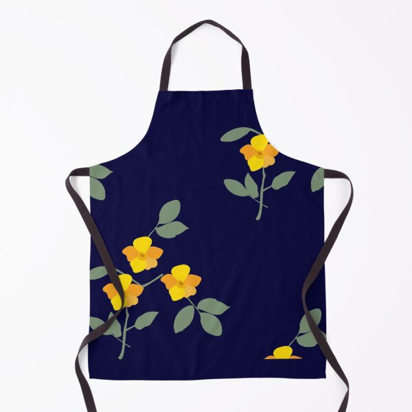 Item preview, Yellow Daffodil Parisian Spring Blue designed and sold by Mehwish.
