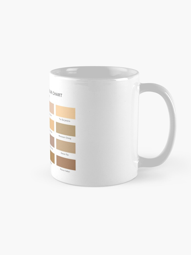 H.M. British Tea Colour Chart