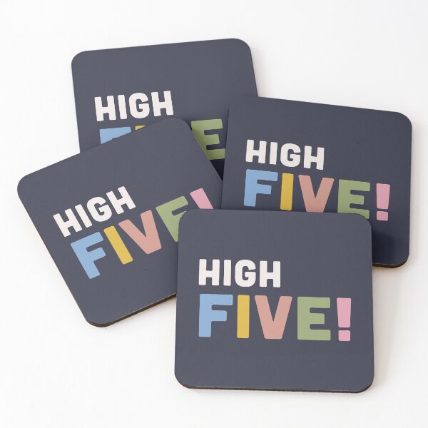 Item preview, High Five! designed and sold by BlockDashArt.