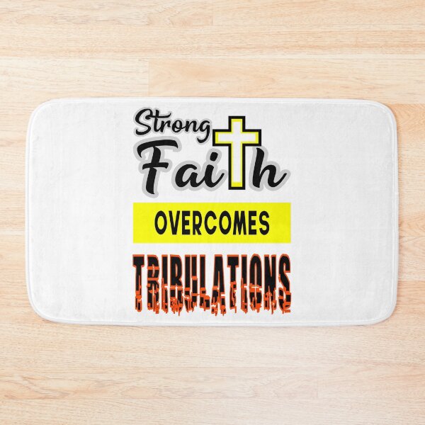 Item preview, Strong Faith Overcomes Tribulations designed and sold by aeys.