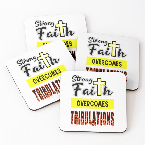 Item preview, Strong Faith Overcomes Tribulations designed and sold by aeys.