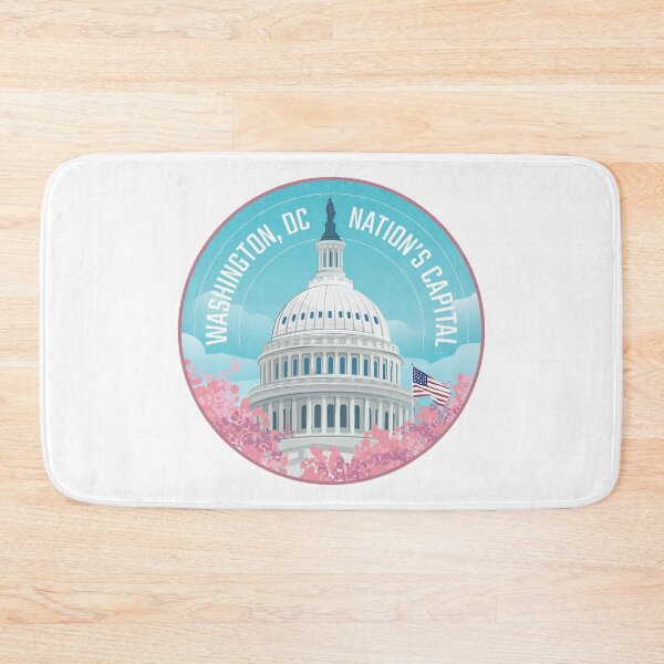 Item preview, Capitol Building, Washington DC, pink blossom designed and sold by MamSelle.