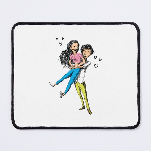Item preview, Cartoon lover Art designed and sold by Milkygmail.