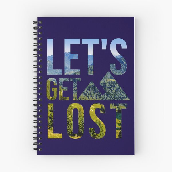 Item preview, Let's Get Lost Camping Hiking designed and sold by SunfullyYours.