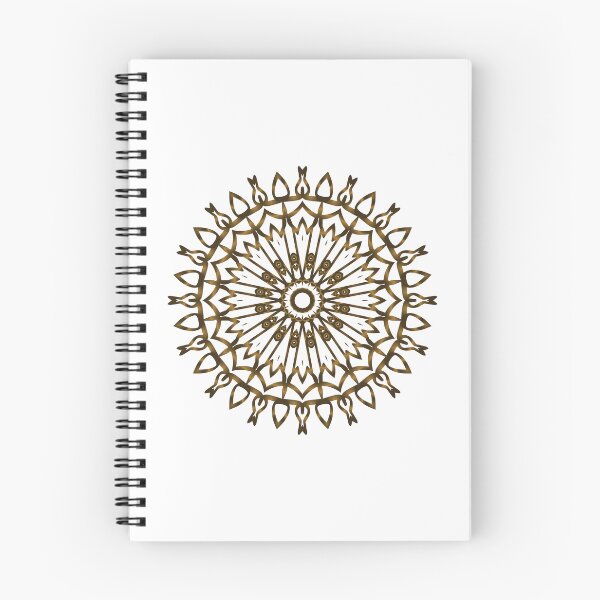 Item preview, Mandala Gold Line Círculo Arte designed and sold by Milkygmail.