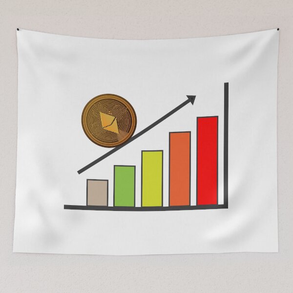 Item preview, Etherum Bullish Cryptocoin To The Moon Gift for Crypto Trader  designed and sold by ProtonProject.