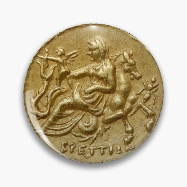 Item preview, Drachma from Bruttium the other side of the coin designed and sold by Zanimations.