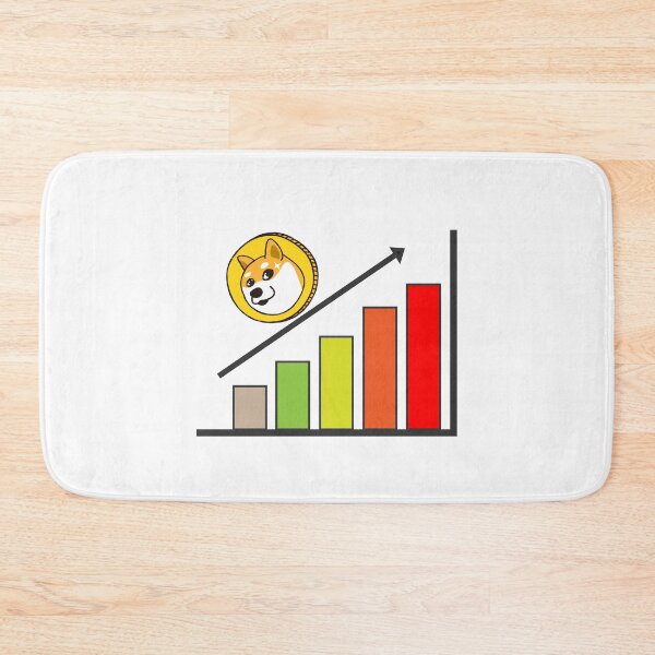 Item preview, Dogecoin Bullish Cryptocoin To The Moon Gift for Crypto Trader  designed and sold by ProtonProject.