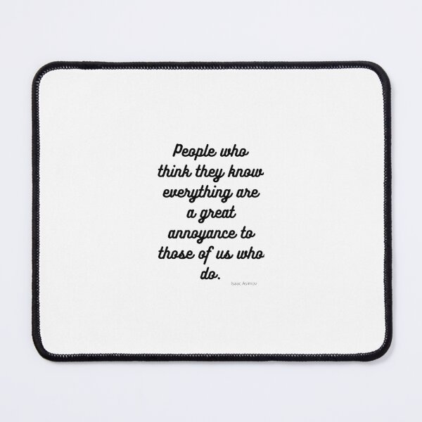 Item preview, People who know everything designed and sold by Haveonelikethis.
