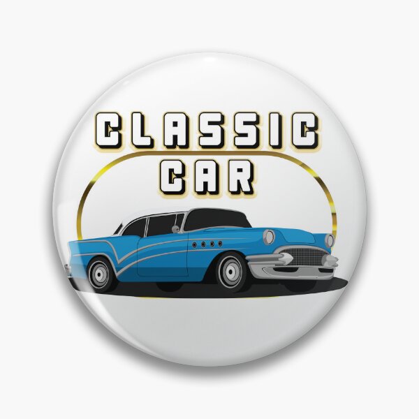 Item preview, Coche Clásico Color Azul designed and sold by Milkygmail.
