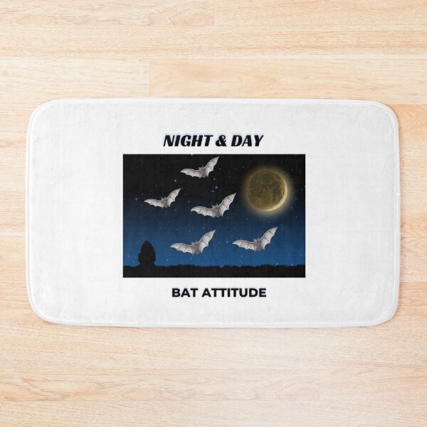Item preview, Bats Red Moon Day and Night - No. 3 designed and sold by Henk GoGo T-Shirts ⭐️⭐️⭐️⭐️⭐️.