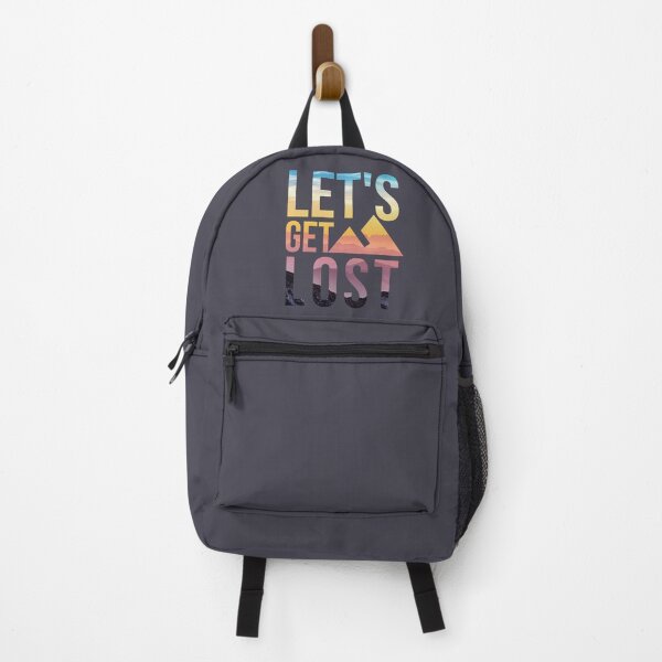Item preview, Let's Get Lost Camping Hiking designed and sold by SunfullyYours.