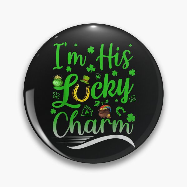 Item preview, I'm His Lucky Charm St Patrick's Day Shamrock T-Shirt designed and sold by Anthony-Wilson.