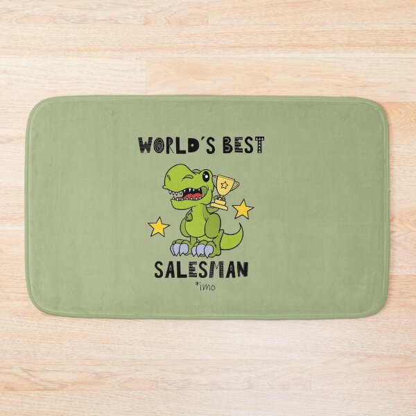 Item preview, Funny Salesman, Worlds Best Salesman, Humor, Dinosaur, T Rex, Tyrannosaurus, Animal, World Greatest, Cute Dino designed and sold by iHeartDinosaurs.