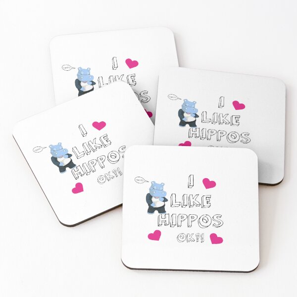 Item preview, Hippo Really Like Hippos Hippo Lovers Hippopotamus designed and sold by Elyora.
