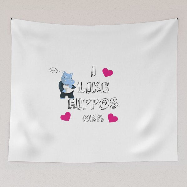 Item preview, Hippo Really Like Hippos Hippo Lovers Hippopotamus designed and sold by Elyora.