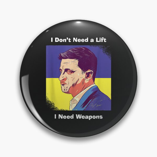 Item preview, I Need Weapons - Zelensky Ukraine designed and sold by PootinTuon.