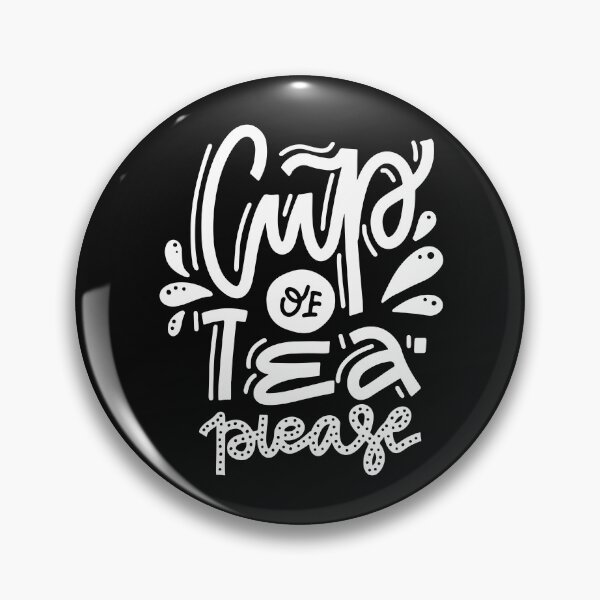 Item preview, Vintage Cup of Tea Please Stylish Typography  designed and sold by garniturex.