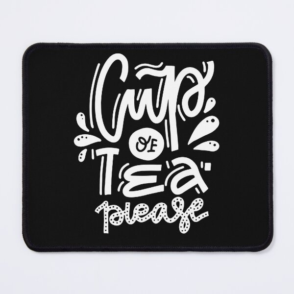 Item preview, Vintage Cup of Tea Please Stylish Typography  designed and sold by garniturex.