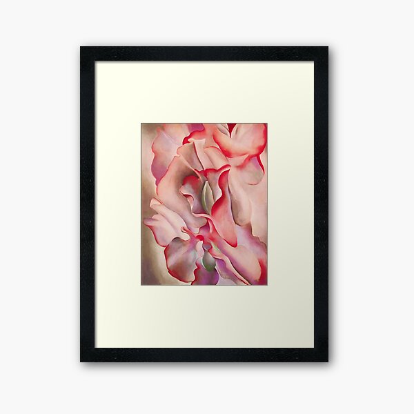 O'Keeffe, Pink Sweet Framed Art Print