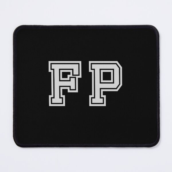 Item preview, F.P. Varsity Initials | Varsity Letters | Black And White | Personalised Gifts designed and sold by Avo And Sriracha.