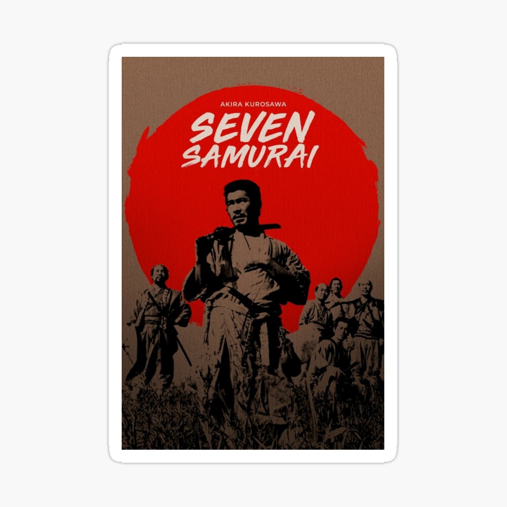 New Classic Japanese Movie Akira Kurosawa 7 Seven Samurai