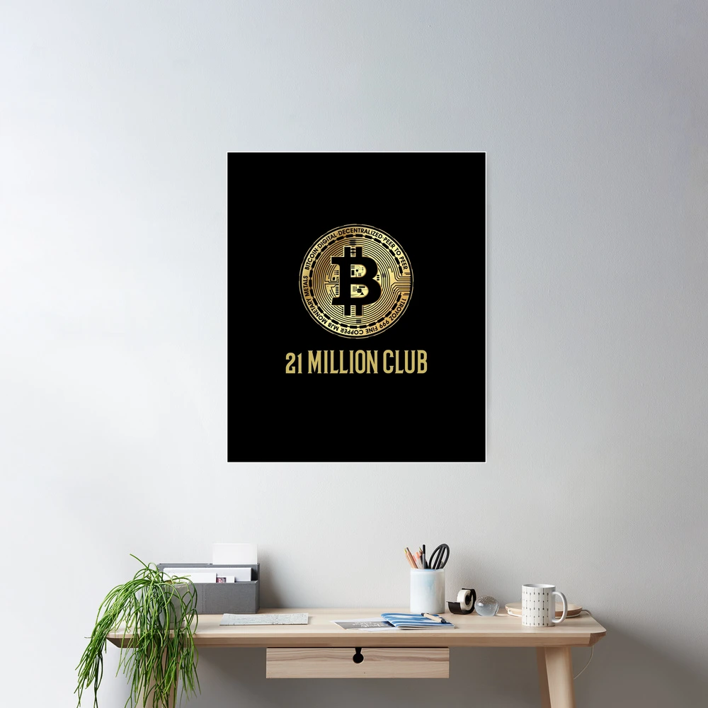 Bitcoin 21 Million Club cryptocurrency blockchain tech