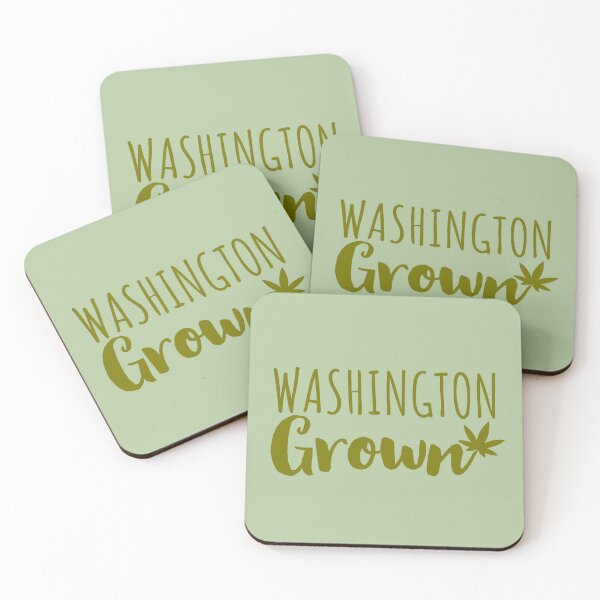 Item preview, Washington Grown Weed Leaf - Marijuana/Pot/420/Cannabis for Stoners and Smokers designed and sold by SteamParliament.
