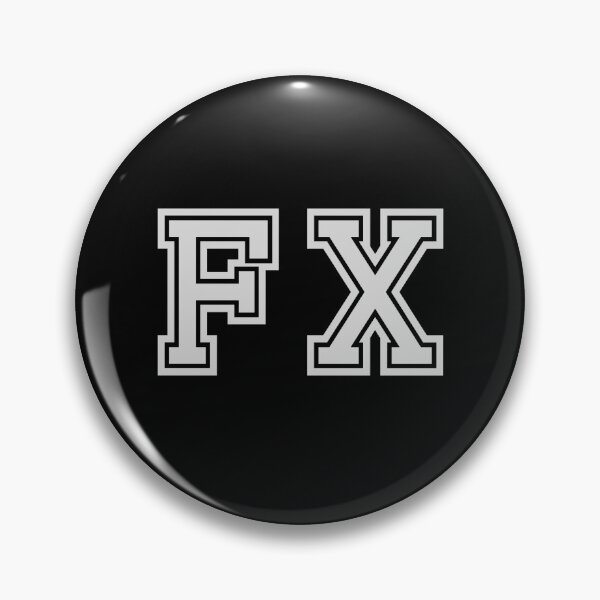 Item preview, F.X. Varsity Initials | Varsity Letters | Black And White | Personalised Gifts designed and sold by Avo And Sriracha.