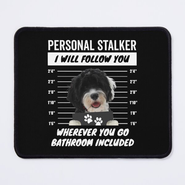 Item preview, Personal Stalker – Portuguese Water Dog designed and sold by More Cute Dogs.