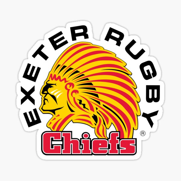 "Exeter Chiefs logo" Sticker by Redbubble