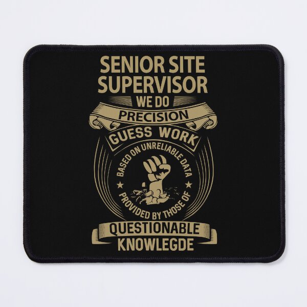 Item preview, Senior Site Supervisor T Shirt - We Do Precision Gift Item Tee designed and sold by averiarnol.