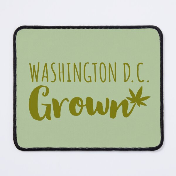 Item preview, Washington D.C. Grown Weed Leaf - Marijuana/Pot/420/Cannabis for Stoners and Smokers designed and sold by SteamParliament.