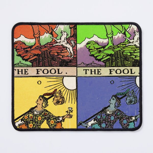 Item preview, TAROT: RIDER WAITE - THE FOOL (Warhol style) designed and sold by IOMAprints.