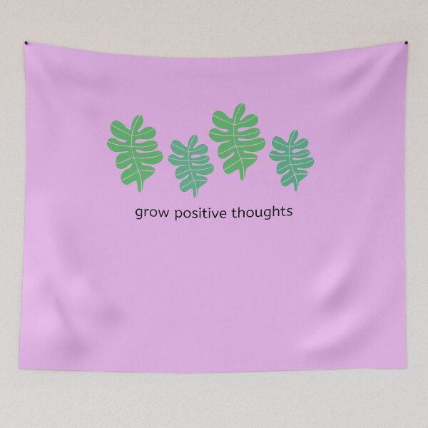 Item preview,  GROW POSITIVE THOUGHTS A PINK FLOWER. designed and sold by marie1919.