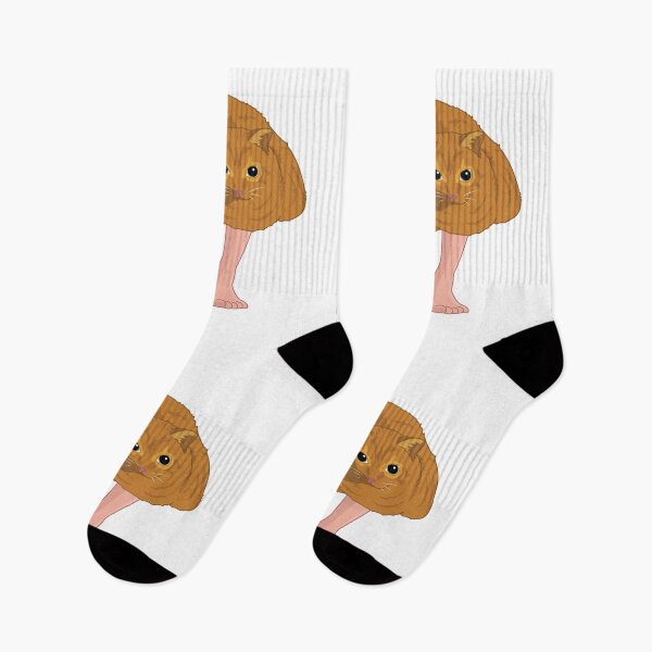 Item preview, Gwa gwa Cat with feet (on white) designed and sold by Rzera-.