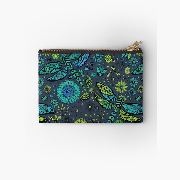 Item preview, Fly, fly dragonfly on navy designed and sold by Katerina Mitkova Kirilova.
