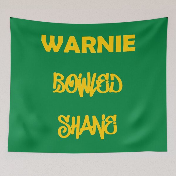 Item preview, WARNIE BOWLED SHANE designed and sold by DomGDesign.