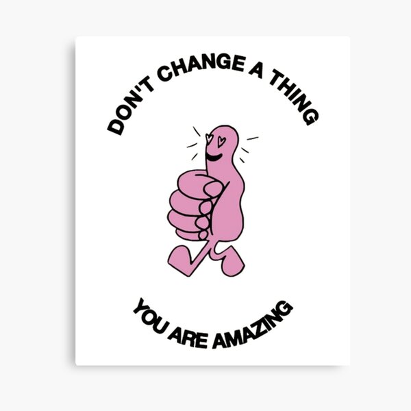 Don't Change A Thing Rex Orange County Canvas Print
