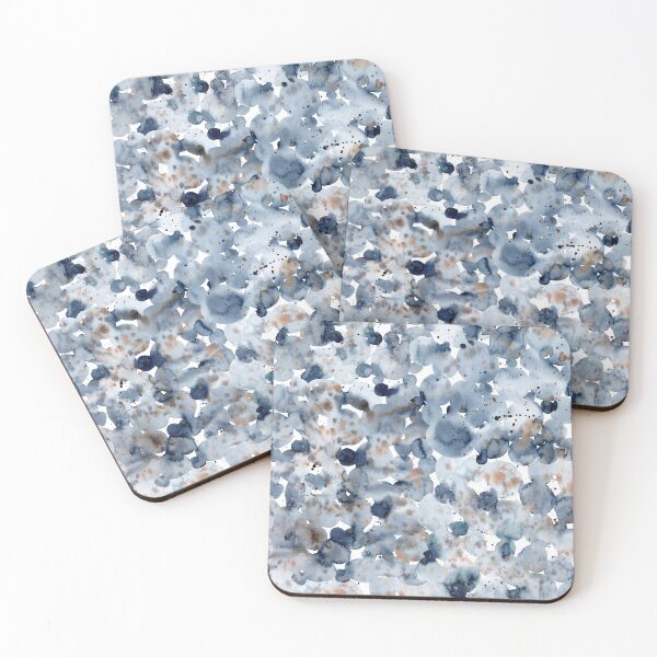 Item preview, Abstract Watercolor Design - Stones designed and sold by Rebecca Reck Art.