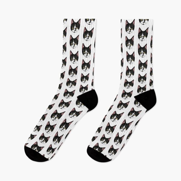 Item preview, Black and White Cat designed and sold by artish-isla.