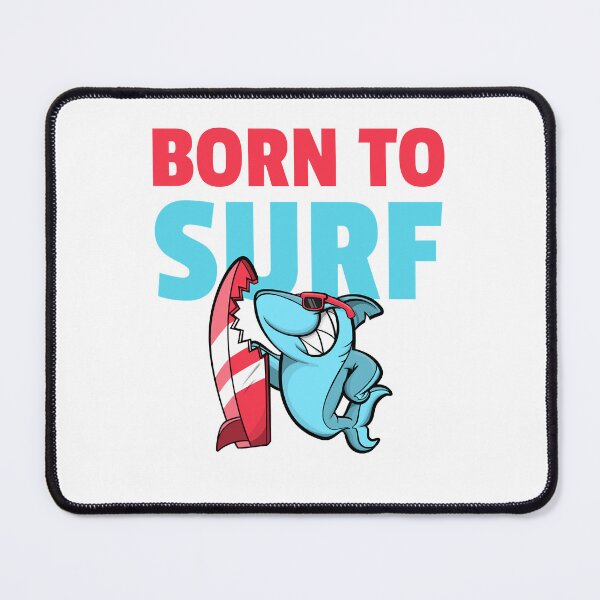 Item preview, Gifts For Women Born To Surf Shark With A Surfing Board Graphic For Fans designed and sold by ZenaBarton56.