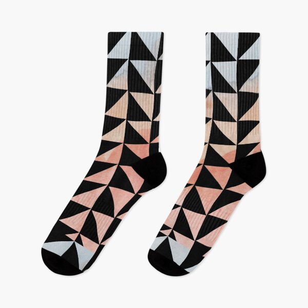 Item preview, Geometric Half Triangle Abstract Design designed and sold by Dream Bloom Gallery.