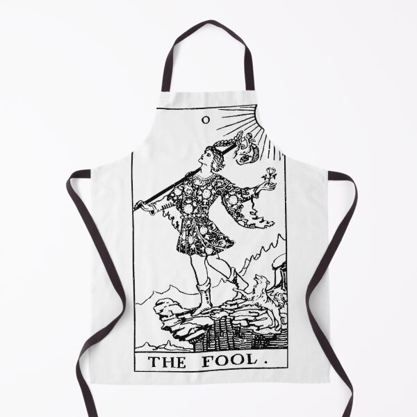 Item preview, TAROT: RIDER WAITE - THE FOOL (WHITE) designed and sold by IOMAprints.