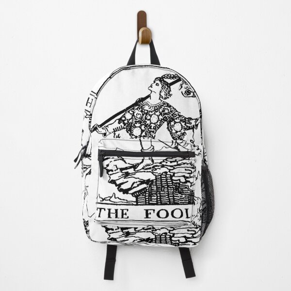 Item preview, TAROT: RIDER WAITE - THE FOOL (WHITE) designed and sold by IOMAprints.