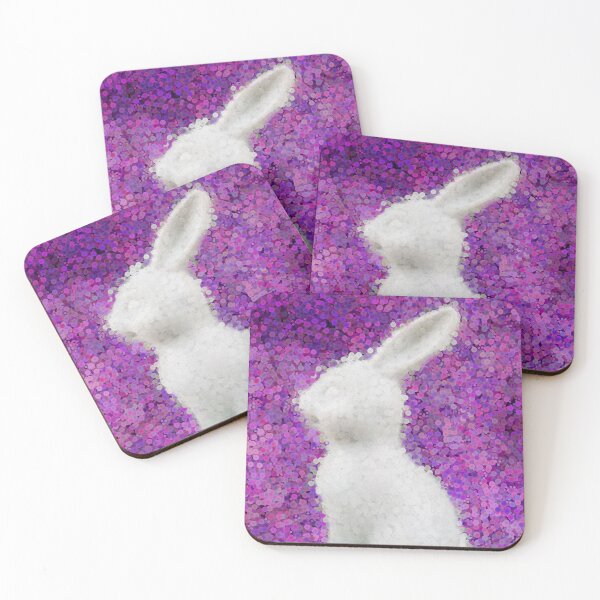 Item preview, Honey Bunny Pointillism designed and sold by Leslie Montgomery Art.