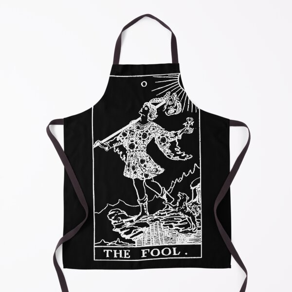 Item preview, TAROT: RIDER WAITE - THE FOOL (BLACK) designed and sold by IOMAprints.