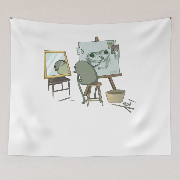 Item preview, Great Model Norman Frogwell Self Portrait Awesome For Movie Fan designed and sold by ZenaBarton56.