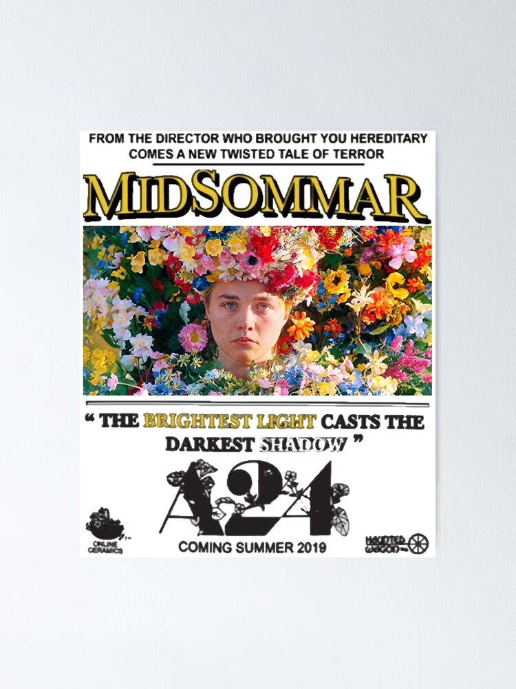 "MIDSOMMAR A24 For Fans" Poster By EloiseHuels | Redbubble