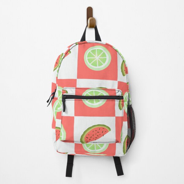 Item preview, Tropical watermelon and lime print pattern summer vibes  designed and sold by launic1988.